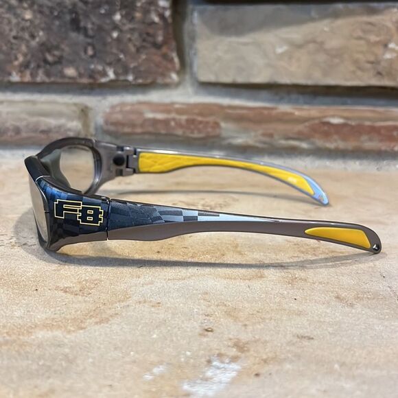 Liberty Sport Rec Specs Morpheus F8 Grey and Yellow Safety Glasses - Picture 3 of 7